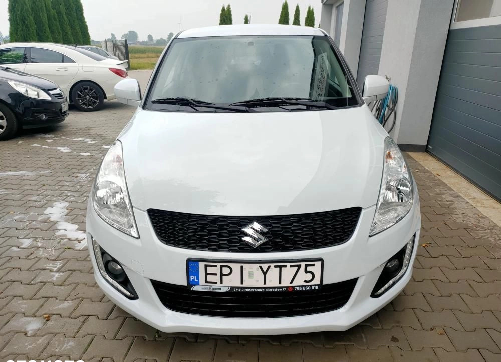 Suzuki Swift cena 28500 przebieg: 139000, rok produkcji 2015 z Kostrzyn małe 56